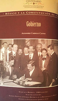 GOBIERNO” TOMO 10. ALEJANDRO CARRILLO CASTRO.